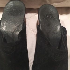 Ugg black clogs size 6